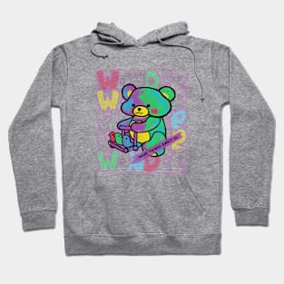 Bear Wonder funny Hoodie